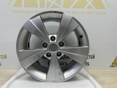 5E3601025AA Диск литой R16 Skoda Octavia A7 5E3 до Рестайлинг 2013-2017