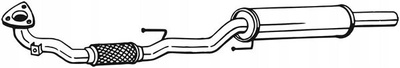 281769 przedn . глушитель skoda fabia 1.2i 11 / 05 - 1 281 - 769 bosal 281 - 769