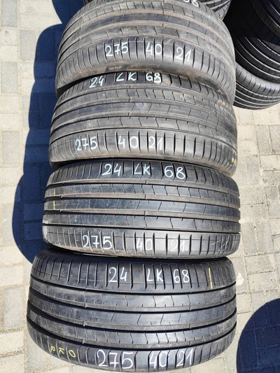 4x 275 40 21 pirelli п ноль * rsc run flat xl