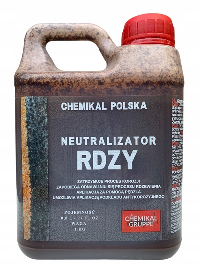 Neutralizator ржавчины 1kg neutralizator / odrdzewiacz