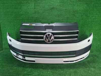 7E5807221DGRU Бампер передний В сборе Vw Transporter T6 (2015-2019)