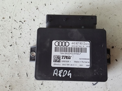 4H0907801D audi a8 d4 4h 09 - 13r блок тормоза ручной