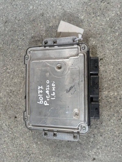 9653958980 Блок управления двигателем 1.6HDI 16V , BOSCH. 9H0110JBBP , 5МКПП. Citroen Xsara Picasso 2007 ,0281012466,9661773880
