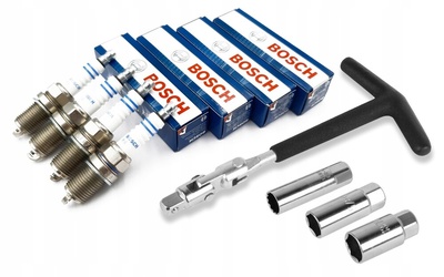 0242235666 4x свеча зажигания bosch ключ с nasadkami