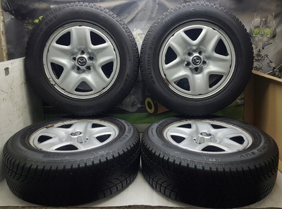 4x колёса зимние 17 225 / 65 r17 sava mazda cx - 3 cx - 5 cx - 7 5x114 , 3 et50 7jx17