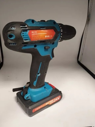 Wiertarko wkrętarka аккумуляторная 24v м eister ms - 726 2xaku / порядок walizka