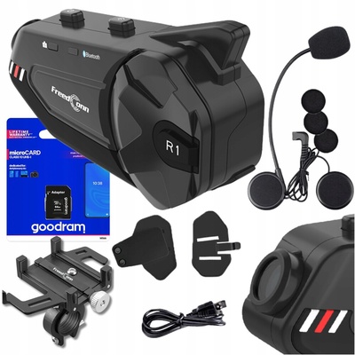 Interkom freedconn r1 плюс е v2 eu камера full hd wi - fi sd 64gb mówi в ru