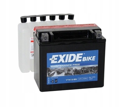 YTX12BS аккумулятор exide kawasaki er - 6 kle 650 versys