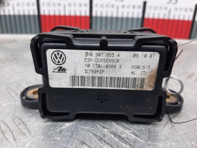 10170103663 Датчик ускорения (курсовой устойчивости уровня оборотов) Volkswagen Touran 1 (2003-2015) 2007 ,7H0907655A