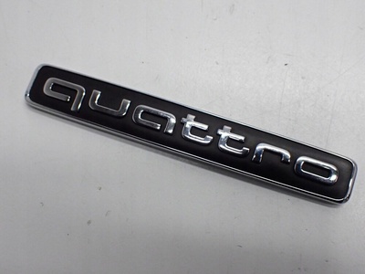 Значек эмблема логотип надпись quattro оригинал audi a6 c8 4k 19r