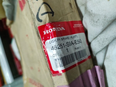 45251S9AE50 диск тормозной передняя honda cr - v ii 2001 -