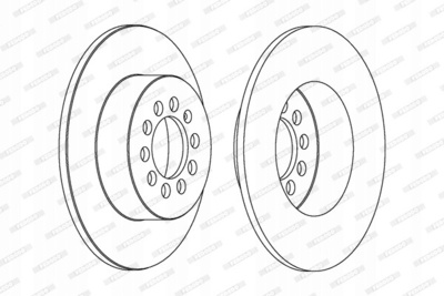 DDF1224C Tarcza hamulcowa PREMIER Coat disc