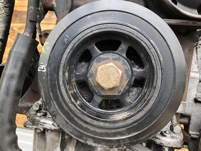 022105243A Шкив коленвала Volkswagen Sharan 1 restailing 2004