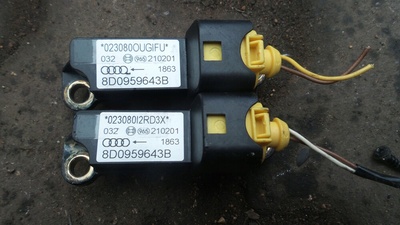 8d0959643B датчик удара audi a4 b5 универсал рестайлинг 1.8 benz lz5l