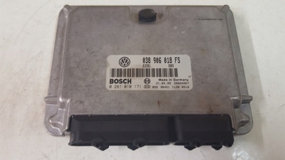038906018FS блок управления двигателя блок управления volkswagen passat b5 1 , 9 tdi 0281010171