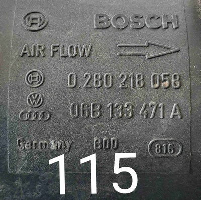 06B133471A Расходомер воздуха Audi A4 B6 (2000—2006) 2005