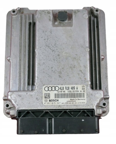 4L0910409A блок управления audi q7 0281015347