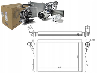 NIS96420 INTERCOOLER NISSENS