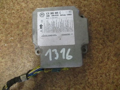 B51C0909605C MODUŁ SENSOR AIR BAG VW PASSAT B5 FL 1C0909605C