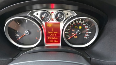8V4T10849MGKUGA kuga mk1 awd focus mk2 рестайлинг c - max i спидометр большой дисплей 2008 r . дизель