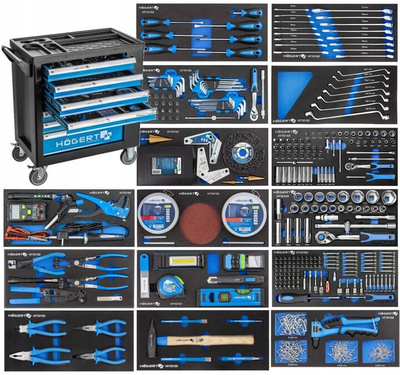 Hogert ht7g050 коляска шкаф инструментальный 754 штук