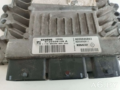 8200565863 Блок управления двигателем Renault Megane 2 2006 , 8200592611, S122326109A