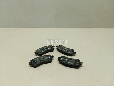 T223502080 Колодки тормозные задние дисковые к-кт Chery Exceed VX 2021