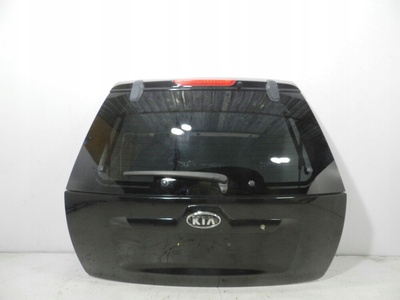0408 kia sportage ii 04 - 08 крышка багажника крышка багажника задняя чёрный 9p