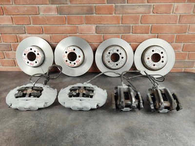 6875649 bmw f30 f32 f36 тормоза клеммы передняя задняя тормозные диски 340mm 330mm brembo