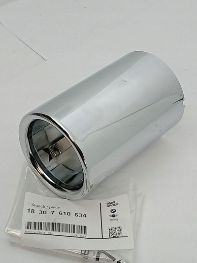 7610634 bmw f20 f30 крышка наконечники насадка глушителя хромированная