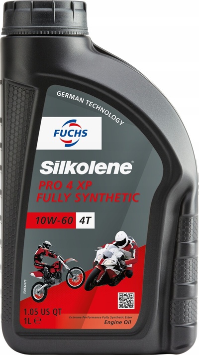 Fuchs silkolene pro 4 10w - 60 масляный моторное full synthetic 10w60 1 litr 1l