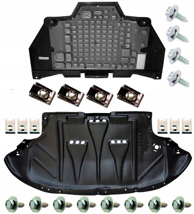 310108 audi a4 b6 b7 00 - 08 защита двигателя кпп крепеж hdpe