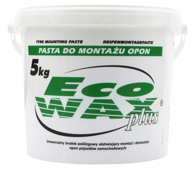 Паста maść монтажа для шин эко wax плюс 5 кг