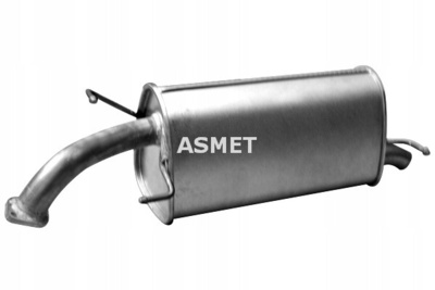 ASM31.001 asmet глушитель системы трубы задняя chevrolet aveo kalos дэу kalos