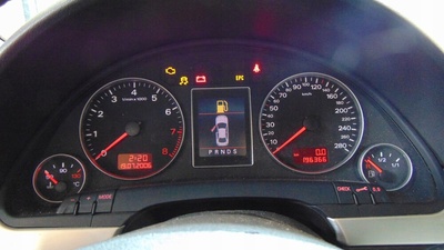 8e0920932a audi a4 b7 rb8 спидометр часы бензин цветной fis
