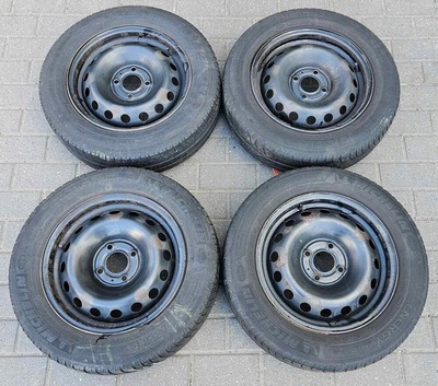 4x колёсные диски б/у штампованные renault 5 , 5 x 14 4x100 et36 clio / kangoo / thalia