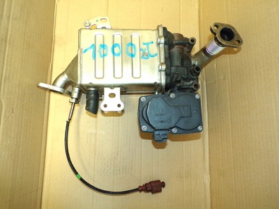 04L131512CF volkswagen транспортер multivan t6 2.0tdi радиатор выхлопных газов клапан системы рециркуляции ог снятая