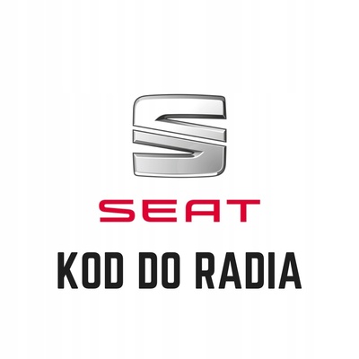 Код для радио rozkodowanie seat ibiza леон толедо