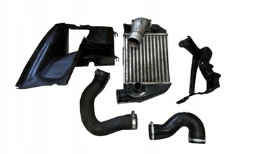 8E0145804 audi a4 b6 b7 интеркулер bex правая радиатор воздушный 1.8t набор