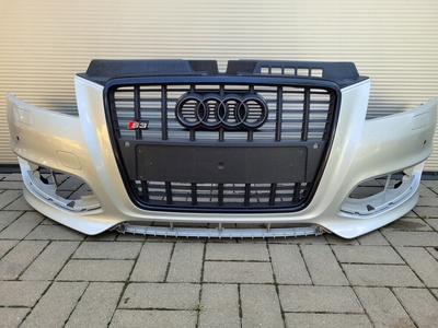 8P0807437NINCAR audi s3 a3 8p0 8p рестайлинг 08 - 11 бампер передняя передний 8p0807437t