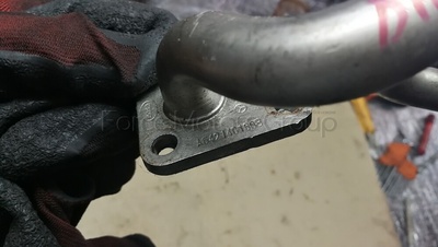 A6421401608 Выпускная трубка байпас Мерседес ом642 (81K11) MERCEDES BENZ E-Class W212 2010 ,A6421402908