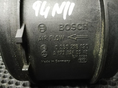 A2730940948 Расходомер воздуха мерседес м.272 м.273 (94N11) MERCEDES BENZ M-Class|GL-Class|R-Class W164|X164|W251 2009