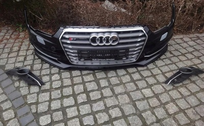 4G8807437 audi s7 4g8 a7 s - line рестайлинг передняя бампер передний решетка радиатора