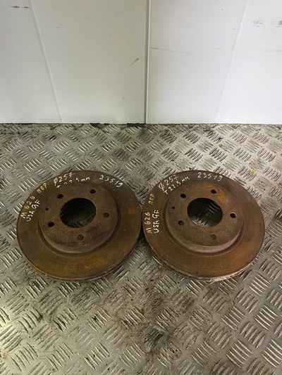 GA2Y3325XA Диск тормозной передний Mazda 626 (GF) (GE) Skoda