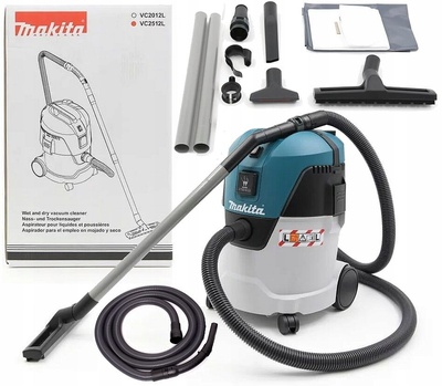 Makita vc2512l пылесос przemysłowy