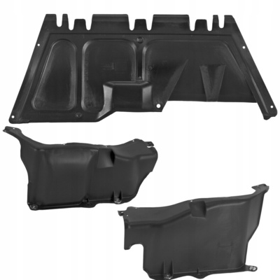 1J0825237R крышка под двигатель skoda октавия i 1 стороны комплект