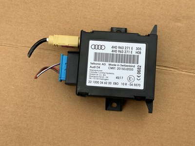 4H0963271E блок управления webasto audi q7 4m