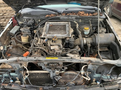 TD27TI nissan terrano ii 2.7 tdi двигатель 125km