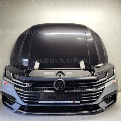 20172021 volkswagen arteon 3g8 п / рестайлинг r - line полоса передний бампер капот фара в сборе передняя