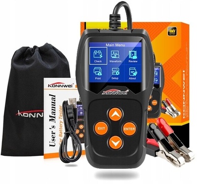 Тестер измеритель для аккумуляторов 12v konnwei kw600